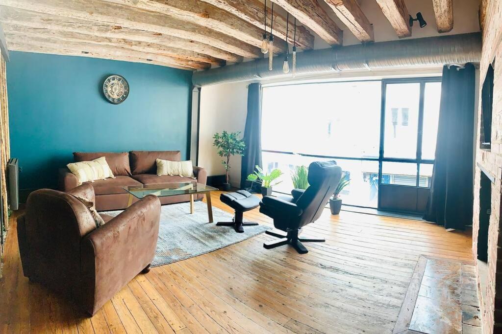 Grand Appartement Charme Ancien Et Confort Le Mans Dış mekan fotoğraf