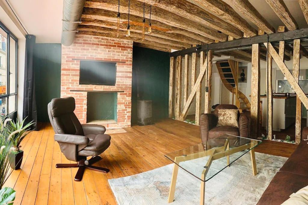 Grand Appartement Charme Ancien Et Confort Le Mans Dış mekan fotoğraf